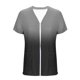 thumbnail image 3 of Camiseta de Cuello Redondo de Color Sólido Casual de Ajuste Suelto con Poliéster Suave, Camiseta de Verano para Uso Diario en Casa O Trabajo, 3 of 8