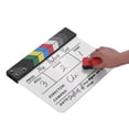 thumbnail image 1 of Lyrlody Acrílico Blapboard Con Accesorios De Superficie De Borrado Seco, Director De Pizarra De Director De Cine Profesional Para La Production De Televisión,, 1 of 7