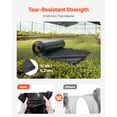 thumbnail image 2 of VEVOR 10 Mil Plastic Sheeting Heavy Duty 5' x 100', Thick Plastic Sheeting Roll, Plastic Drop Cloth Painters Tarp, Polyethylene Covering for Crawl Space Vapor Barrier, Multi-Purpose, Black, 2 of 9