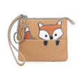 thumbnail image 2 of Ultrathin card holder creative coin holder keychain cute mini zipper genuine leather coin purse for women, 2 of 5
