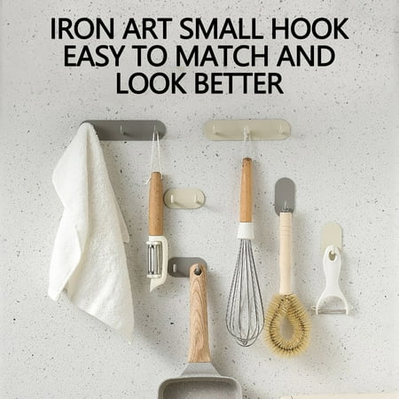 

Isvgxsz New Products for Sale Favorable Price Explosive Sales 2024 Home Furnishing Adhesive Hooks Coat Hooks ，For Hanging Towels Robes Wall Hooks - Shower Bedroom Bathroom and Kitchen