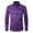 Purple, variant on Long Sleeve Shirt Men Mens Long Sleeve Dress Shirt Regular Fit Casual Button-Down Solid Long Sleeve Turndown Collar Blouse & Shirt Men Long Sleeve Shirt Men Shirts Long Sleeve