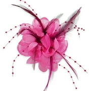 Expo Int'l Maia Feather Floral Brooch and Hairclip