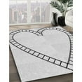 thumbnail image 2 of Ahgly Company Indoor Rectangle Patterned Off-White Novelty Area Rugs, 2' x 3', 2 of 6
