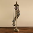 thumbnail image 2 of Jarri Lights Turkish Moroccan Style Floor Lamp with 7 Globes - Turkish Moroccan Design, 2 of 5