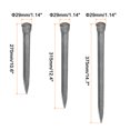 thumbnail image 2 of Uxcell 1set Masonry Chisel for Rock 10.2/12.2/14.2 Inch Flat End High-Carbon Steel Concrete Mortar Stone Chisel Brick, 2 of 5