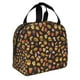 thumbnail image 2 of Fotbe Burger Fries Bolsa Térmica con Estampado y Forro de Aluminio Grueso Bolsa de Almuerzo con Bolsillo Frontal para Hombres y Mujeres, Ideal para Trabajo, Escuela, 2 of 8