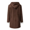 thumbnail image 5 of Winter Coats For Women Sevevn Womens Warm Winter Jackets Long Sleeve Suede Fleece Lined Zipper Coats With Pockets, 5 of 5