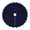Navy, variant on Scalloped Christmas Tree Skirt, Plush Velvet Holiday Floor Mat, 48 Inch Wavy Edge Tree Cover for Living Room Party Home