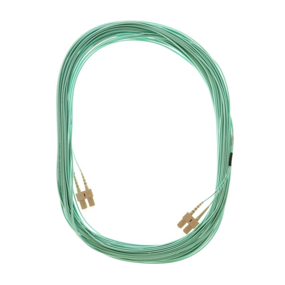 Wave2Wave U33-4020m w-Ignite MM SC-SC Duplex 50um OM3 Fiber Optic Patch-Cable, 92-Feet