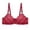 Red, variant on Xijirk Women Sheer Lace Underwire Bra Thin Cup Bow Adjustable Shoulder Strap for Everyday Wear,White,95C