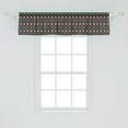 thumbnail image 2 of Ambesonne Fleur de Lis Valance Pack of 2, Mardi Gras Celebration, 54"X12", Multicolor, 2 of 4