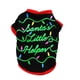 thumbnail image 2 of Camiseta verde Xihbxyly Tricolor Nuevo Patrón de Ropa Navideña para perros Disfraz para cachorros, 2 of 4