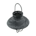 thumbnail image 2 of 9" Hanging Distressed Gray Solar Lantern, 2 of 2