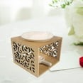 thumbnail image 3 of Té de Madera Delicada Esenciales de Aromaterapia Aromaterapia Oficina Spa Meditación Yoga Regalos de Navidad , Patrón de flores BLESIY Quemador de aceite esencial, 3 of 8