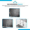 thumbnail image 3 of KBFmore 32 inch Stainless Steel Undermount Workstation Kitchen Sink with 8 Pieces Sink Accessories, 3 of 11