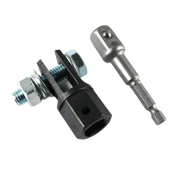 Chrome Vanadium Steel 1/2 Inch Scissor Jack Adapter for Automotive Tire Repair and Fast Lifting
