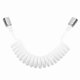 thumbnail image 1 of ABS Spring Flexible Shower Hose for Plumbing Toilet Bidet Spray Gun Bathroom, 1 of 2
