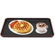 thumbnail image 4 of Bandeja rectangular de plástico para servir, bandeja antideslizante para servir comida para restaurante, hogar, hotel, 43*29,5 cm, 3 piezas, 4 of 5