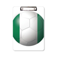 thumbnail image 1 of Nigeria National Flag Soccer Football Clipboard Folder Writing Pad Backing Plate A4, 1 of 4