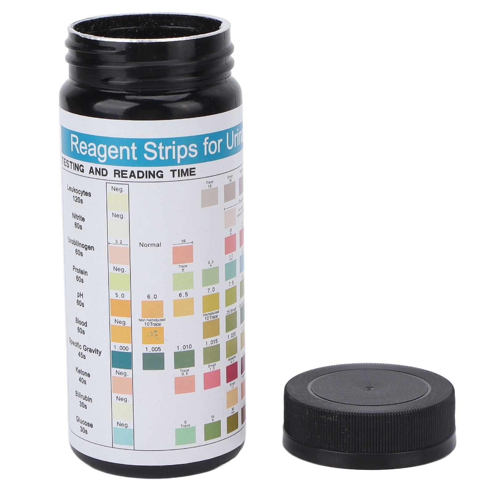 FAGINEY Ketone Urine Test Strip,100pcs Ketone Urine Test Strips Accurate Fast Measurement Ketones Level Monitor Test Strip,Ketones Level Test Strip