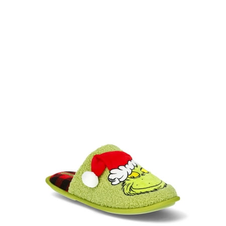 

Grinch Men’s Scuff Slippers Sizes XS-XL