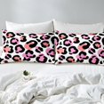 Pink Cheetah Print Bed Sheets Leopard Queen Fitted Sheet Africa