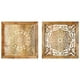 thumbnail image 2 of Paneles de pared VidaXL de madera de mango macizo tallada a mano, 40 x 40 x 1,5 cm, 2 unidades, 2 of 7