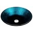thumbnail image 3 of Spa World LS-AZ161 Série Stellar Évier Rond en Verre - Blaze Bleu, 3 of 4