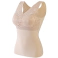 thumbnail image 1 of Minnieouse Lencería sexy con cuello en V con almohadilla para el pecho Ropa de otoño para niñas Color sólido Diseño simple Ropa interior térmica de Ropa interior Color de piel XXL Minnieouse AP013425-05, 1 of 6