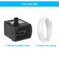 thumbnail image 4 of DaToo 50GPH 3W Small Submersible Water Pump Mini Fountain Pump Ultra Quiet For Aquarium Fish Tank Pond Statuary Hydroponics, 4 of 7