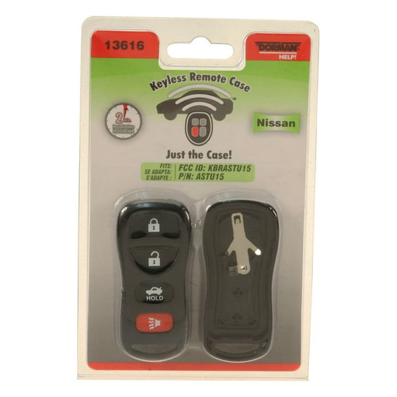 Dorman - HELP! - Carded 13616 Keyless Entry Transmitter Cover Fits select: 2005-2006 NISSAN ALTIMA, 2007-2008 NISSAN SENTRA