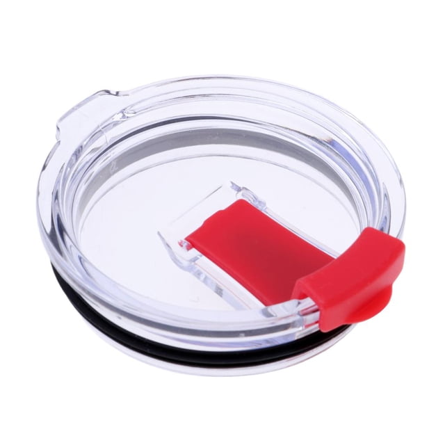 Tapa para vasos de 20/30 shamjiam a prueba de derrames rojo