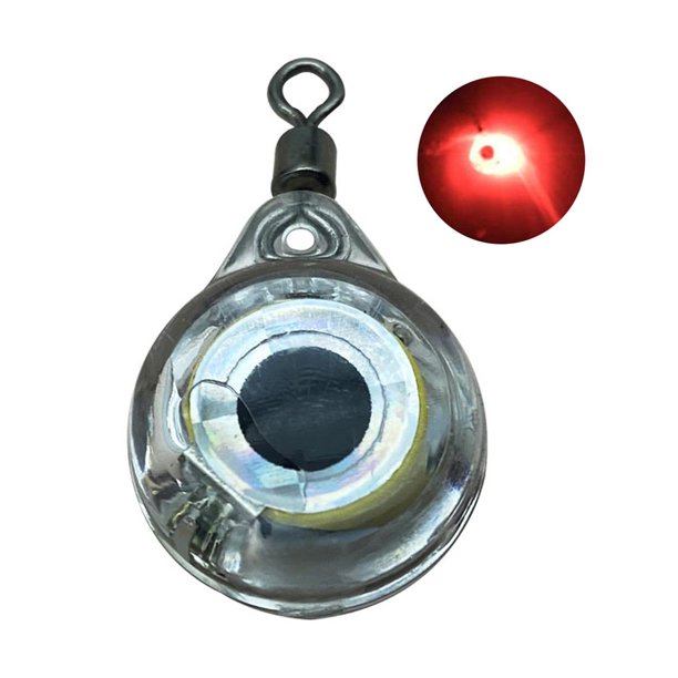 Señuelo De Pesca Led Mini Gota Profunda Bajo El Agua Forma De Ojo Lámpara De Pesca Cebo Luminoso Para Atraer Peces Calamar Guardurnaity OD009057-00