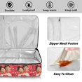 thumbnail image 4 of Iauyy Casserole Carrier for Hot Food Insulated Casserole Travel Carry Bag with Lid Food Warmer Bag for Party/Picnic,Happy Lovers, 4 of 7