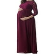 thumbnail image 1 of Robe de Maternité en Dentelle pour Femmes Enceintes, Robe Maxi, Accessoires de Photographie, Fête, Mariage, 1 of 6