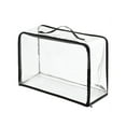 thumbnail image 1 of Storage Bag Transparent Dust-Proof Boxes Display Waterproof Protective Shop Shoppe Casing Bags Organizer Clothing Moisture-proof Cover L, 1 of 9