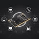 thumbnail image 5 of Para Módulo Core 3576 RK3576 de 8 Núcleos, 2,2 Gb, 6 Núcleos, Pantalla 4K, Gigabit Ethernet Dual, RAM DDR4X, 4 GB, EMMC, 32 GB, 5 of 5