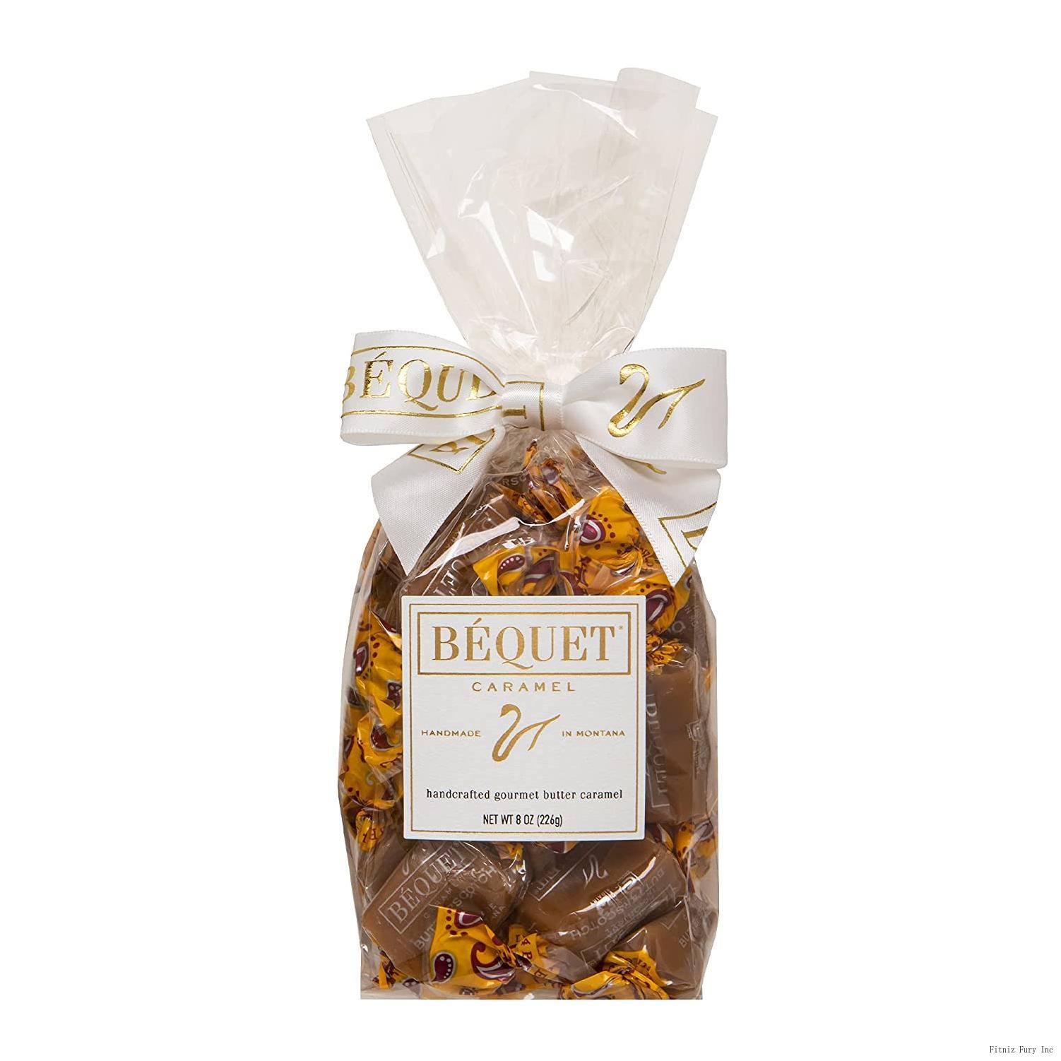 béquet caramel butterscotch gourmet candy candy individually