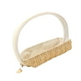thumbnail image 4 of Bolsa de maquillaje pequeña resistente al agua, bolsa de maquillaje para mujer, bolsa de cosméticos de viaje Beige, 4 of 8