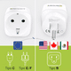 thumbnail image 2 of Adaptador De Enchufe Europeo EU A México MALUBERO Blanco, 2 of 4