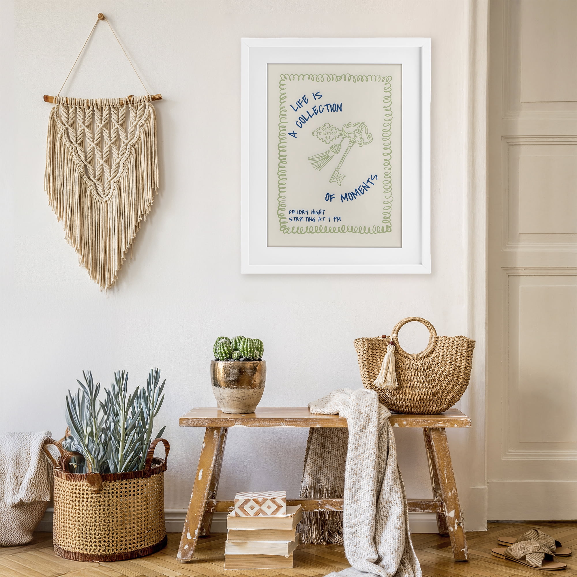 Stupell Industries A Collection of Moments White Framed Print Under Glass, design by The Prints Vibe