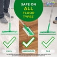 thumbnail image 3 of Swiffer Sweeper Heavy Duty Dry Floor Cleaner Cloths, 50 ct.-with Scrub Sponge, 3 of 10