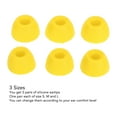 thumbnail image 4 of Compatible With  Buds 2 SM R177 Headphones Soft Silicone Ear Tips, Sound Isolating, S M L 3 Pairs Soft Silicone Ear Tips Earbuds Tips, 4 of 8