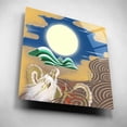 thumbnail image 5 of Epic Graffiti 'Moonlit Dragon' by Zigen Tanabe, Acrylic Glass Wall Art, 12"x12", 5 of 8