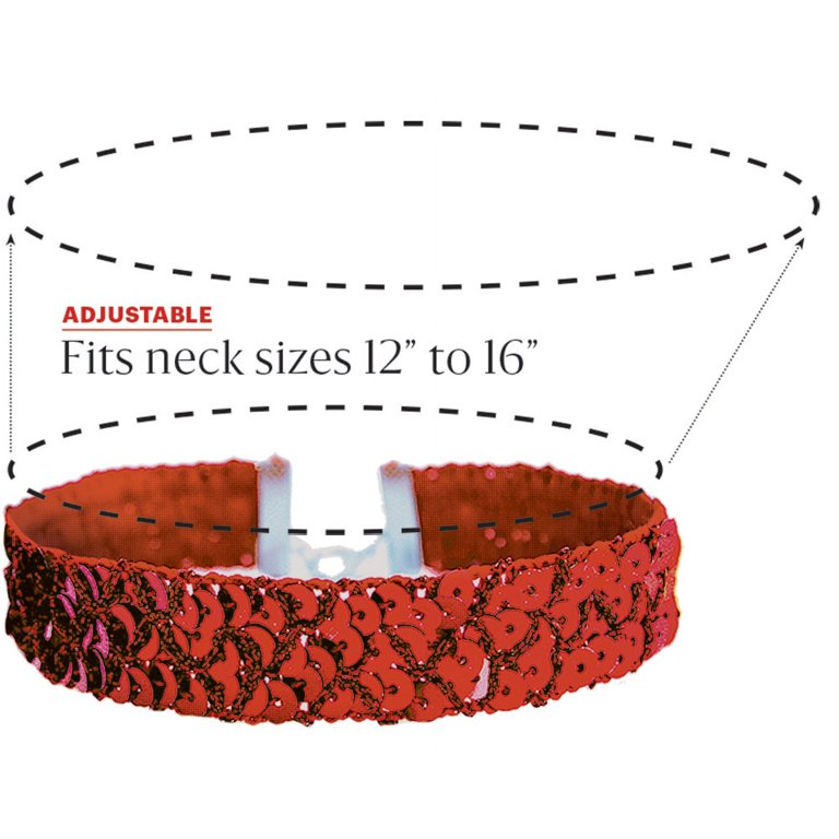Devil\'s Reserve Headbands LED Red Crystal Devil Horns Headband – Windy City Novelties main image 4