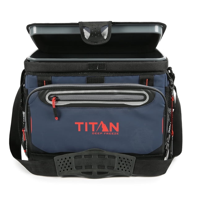 Cooler Titan de Arctic Zone Deep Freeze 30 latas, color azul marino