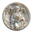 thumbnail image 2 of 20x20cm Thickened Round Aluminium Decorative Pendant Suitable For Home Decoration Home Furnishings, 2 of 8