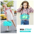 thumbnail image 3 of BMOUO Kids Case for Samsung Galaxy Tab A11 8.7 Inch 2025 / A9 8.7" 2023 / A7 Lite 8.7” 2021, with Shoulder Strap Lightweight, Shockproof Handle Stand Protective Cover, Cyan, 3 of 7