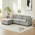 thumbnail image 2 of CHITA Sectional Couches Modular Sofa for Living Room, 4PC in Dove Gray, 2 of 8